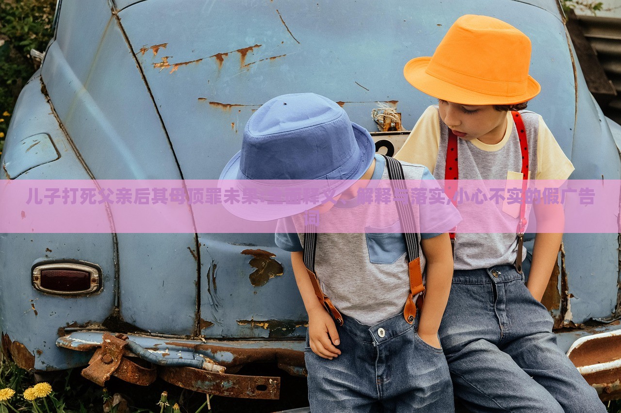 兒子打死父親后其母頂罪未果:全面釋義、解釋與落實,小心不實的假廣告詞