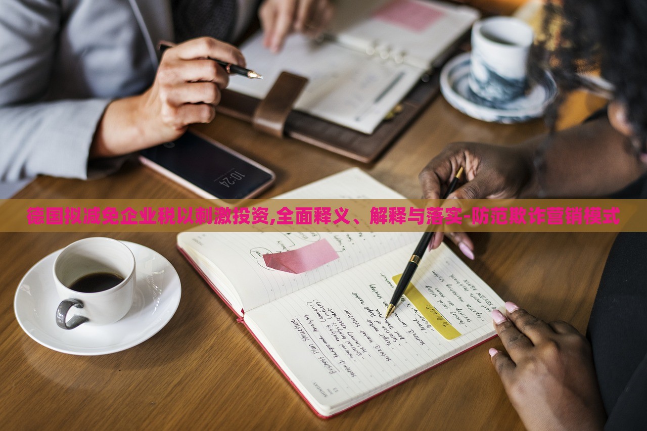 德國擬減免企業(yè)稅以刺激投資,全面釋義、解釋與落實(shí)-防范欺詐營銷模式