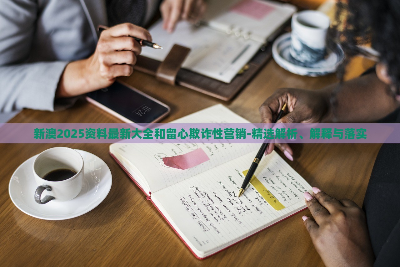 新澳2025資料最新大全和留心欺詐性營銷-精選解析、解釋與落實