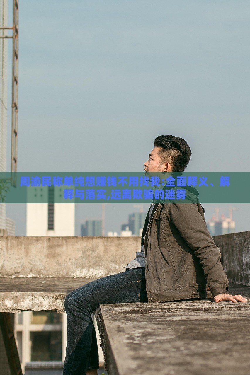 周渝民稱單純想賺錢不用找我:全面釋義、解釋與落實(shí),遠(yuǎn)離欺騙的迷霧
