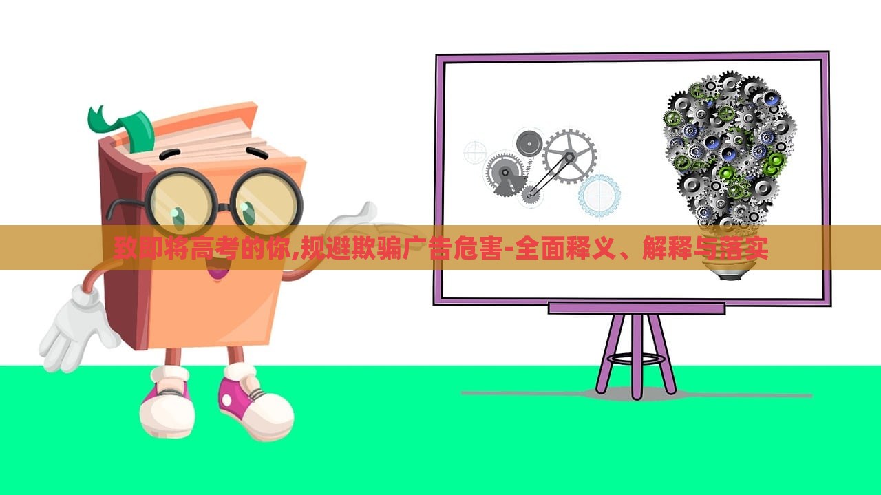 致即將高考的你,規(guī)避欺騙廣告危害-全面釋義、解釋與落實(shí)